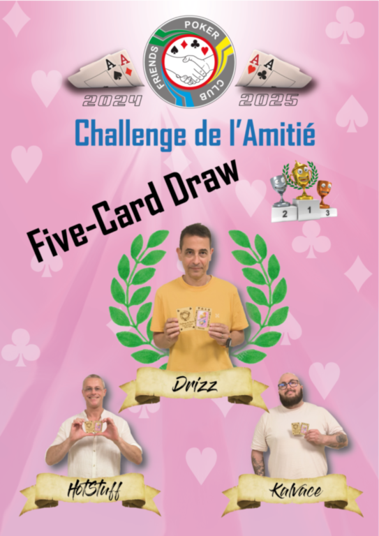 Résultat Five-Card Draw
