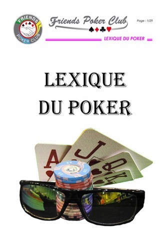 Lexique poker