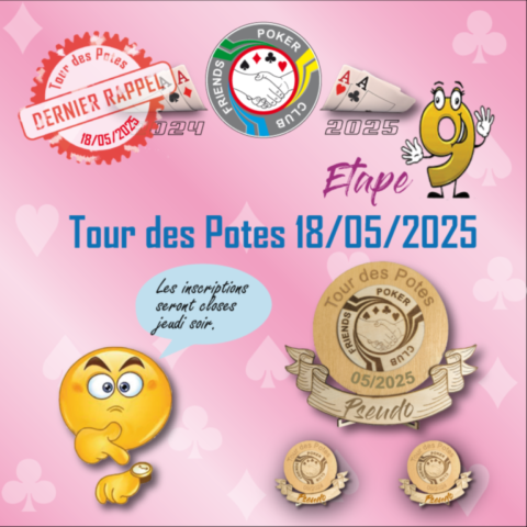 Annonce Tour des Potes
