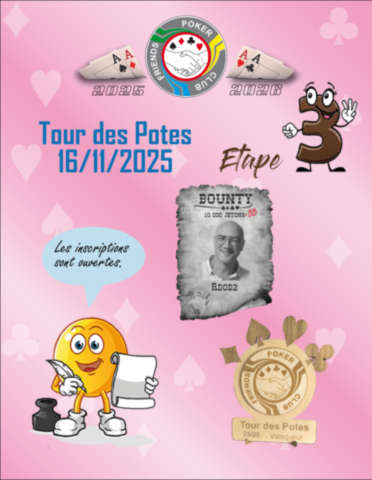 Annonce Tour des Potes